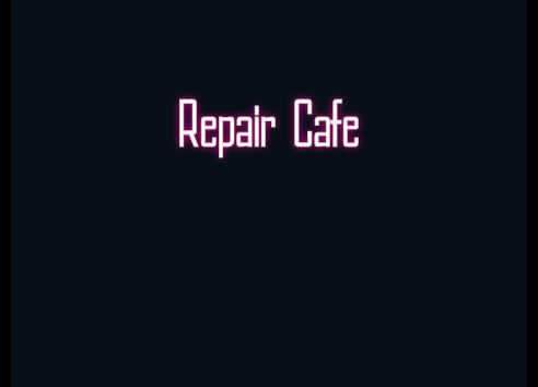 Custom Neon: Repair Cafe