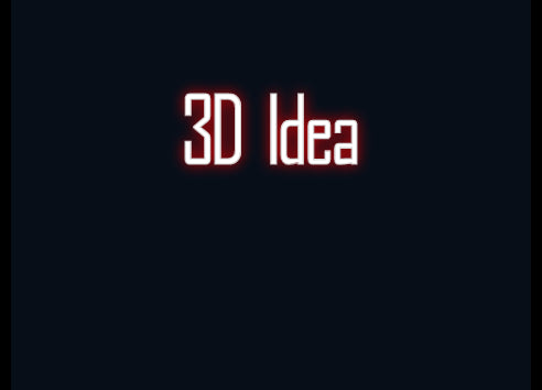 Custom Neon: 3D Idea